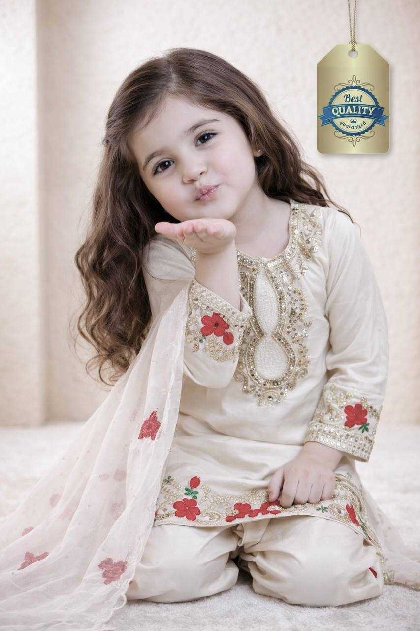 Ynf Heavy Crepe RIN234 245 Kids Wear Wholesale Kids Suit Kids Festive Wear Kids Party Wear Ethnic Manufacturer- Kids Exports