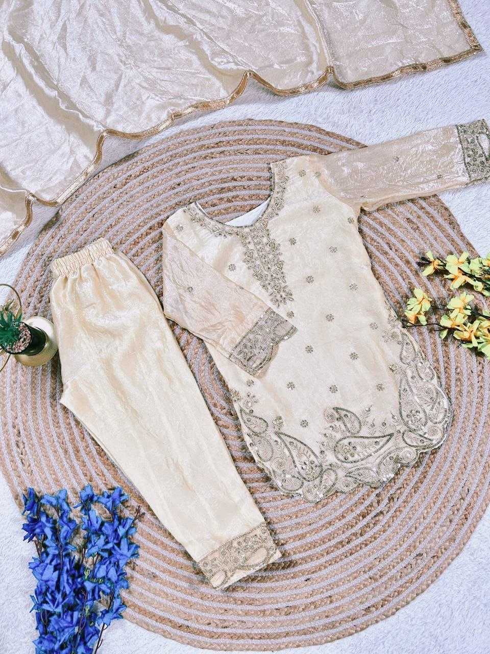 Ynf Pure Silk KESH167 nights Kids Wear Wholesale Kids Suit Kids Festive Wear Kids Party Wear Ethnic Manufacturer- Kids Exports