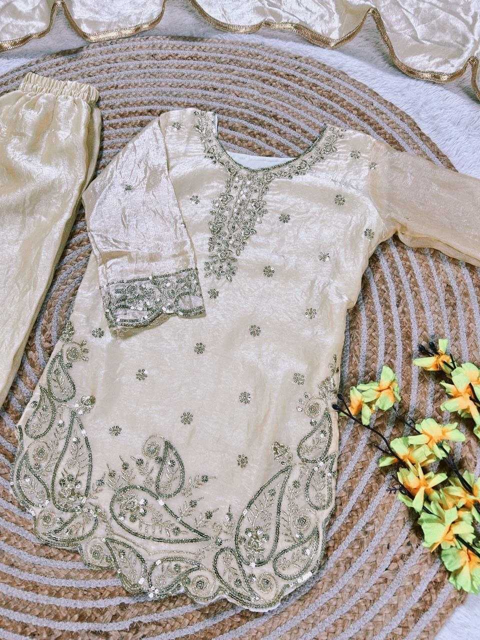 Ynf Pure Silk KESH167 nights Kids Wear Wholesale Kids Suit Kids Festive Wear Kids Party Wear Ethnic Manufacturer- Kids Exports
