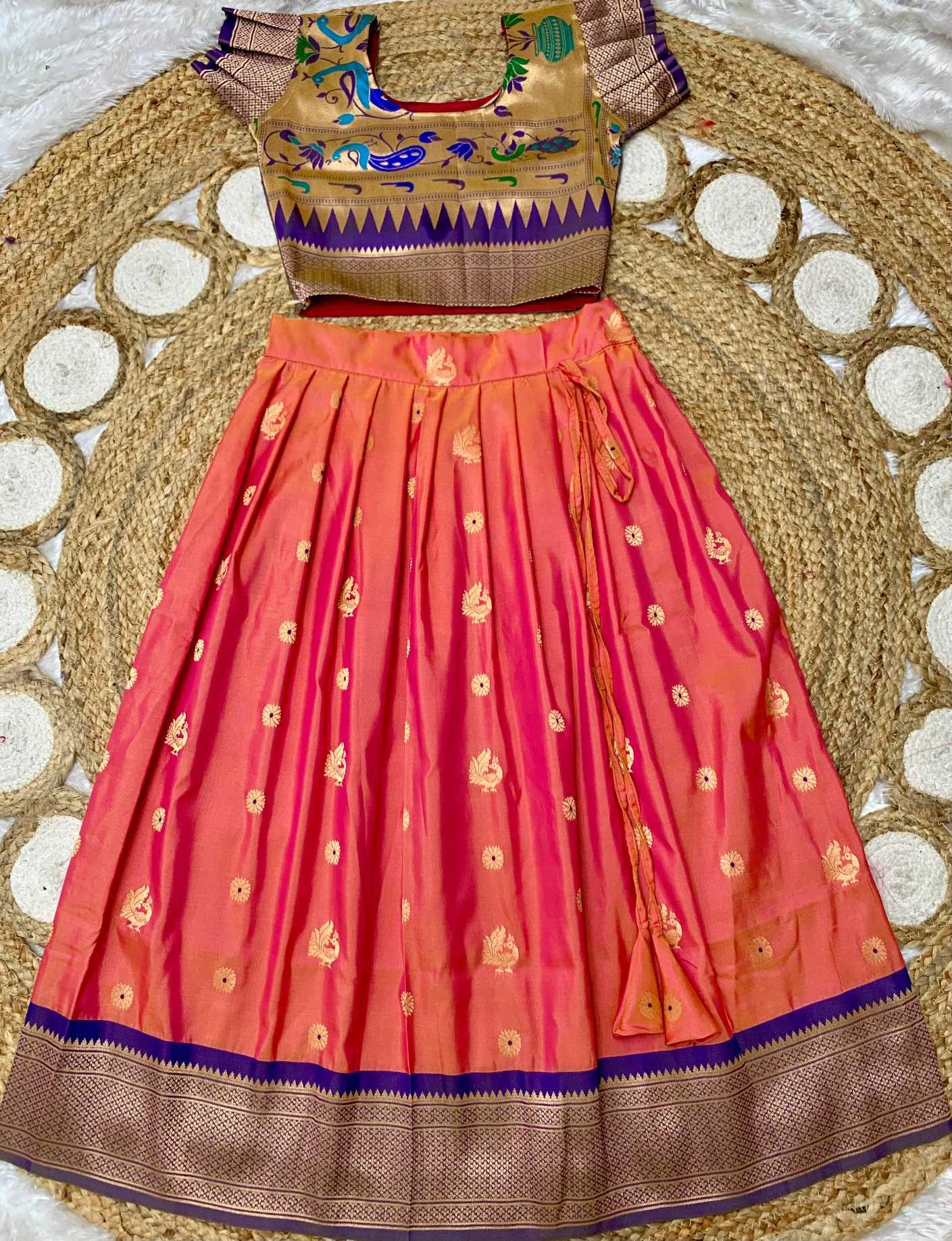 Ynf Soft Silk KESH685 Baizeenah Kids Wear Wholesale Kids Lehenga Kids Lehenga Choli Baby Girl Lehenga Manufacturer- Kids Exports