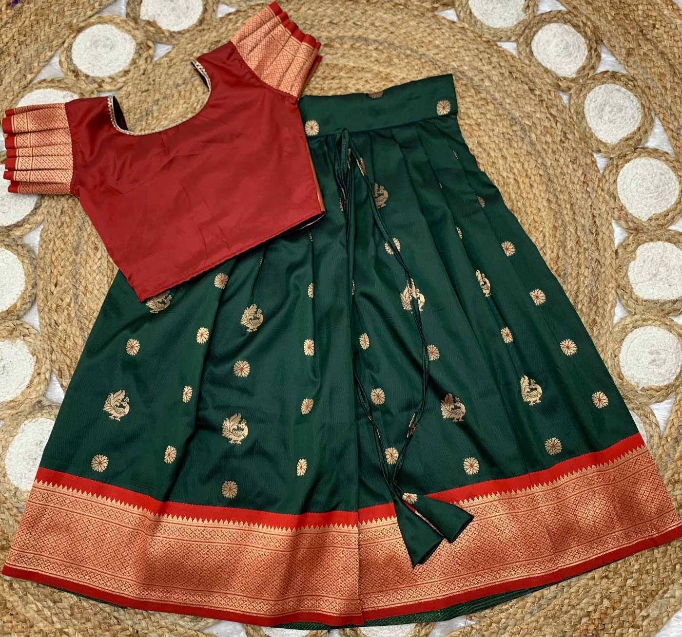 Ynf Soft Silk KESH685 Baizeenah Kids Wear Wholesale Kids Lehenga Kids Lehenga Choli Baby Girl Lehenga Manufacturer- Kids Exports