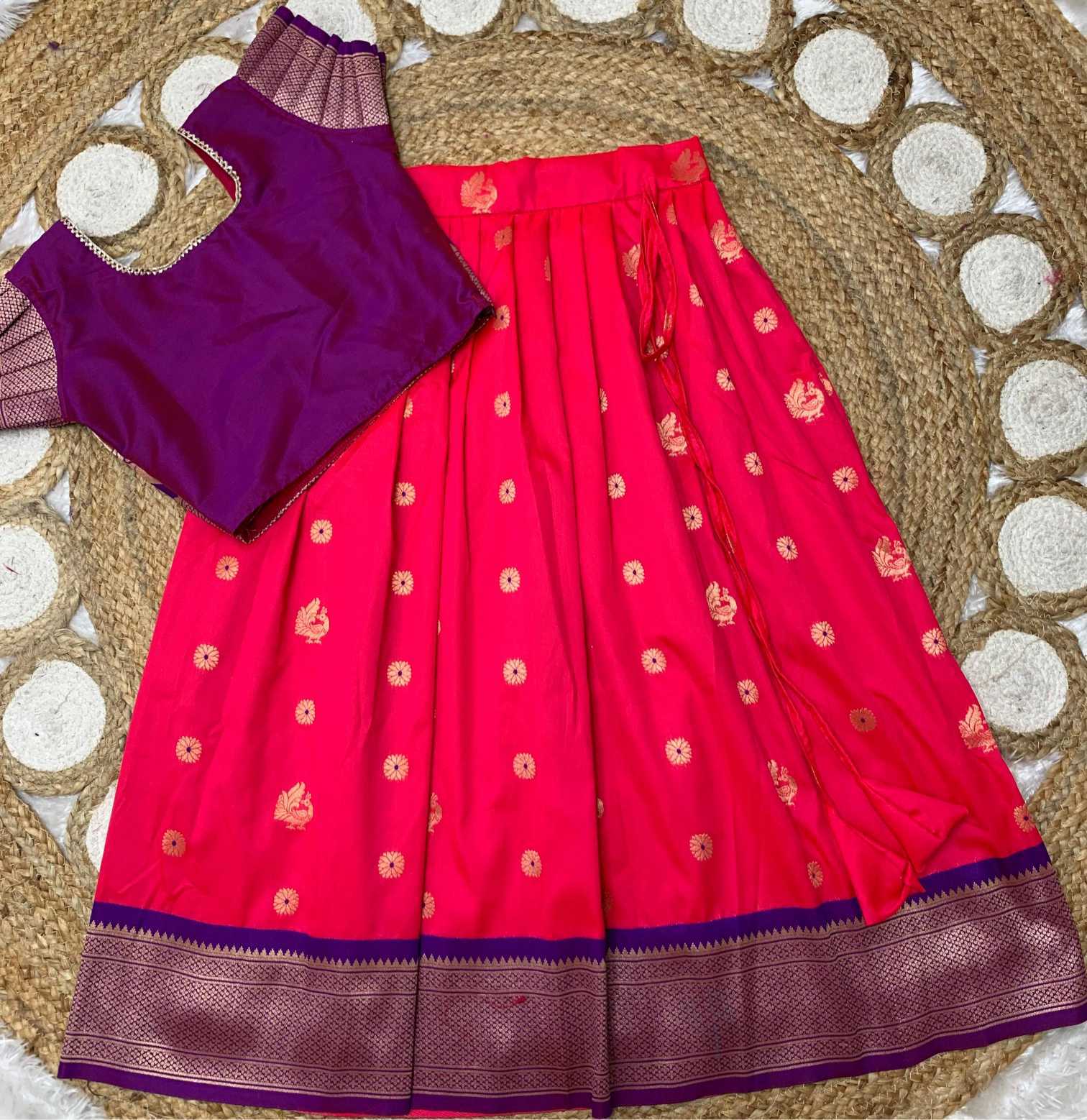 Ynf Soft Silk KESH685 Baizeenah Kids Wear Wholesale Kids Lehenga Kids Lehenga Choli Baby Girl Lehenga Manufacturer- Kids Exports