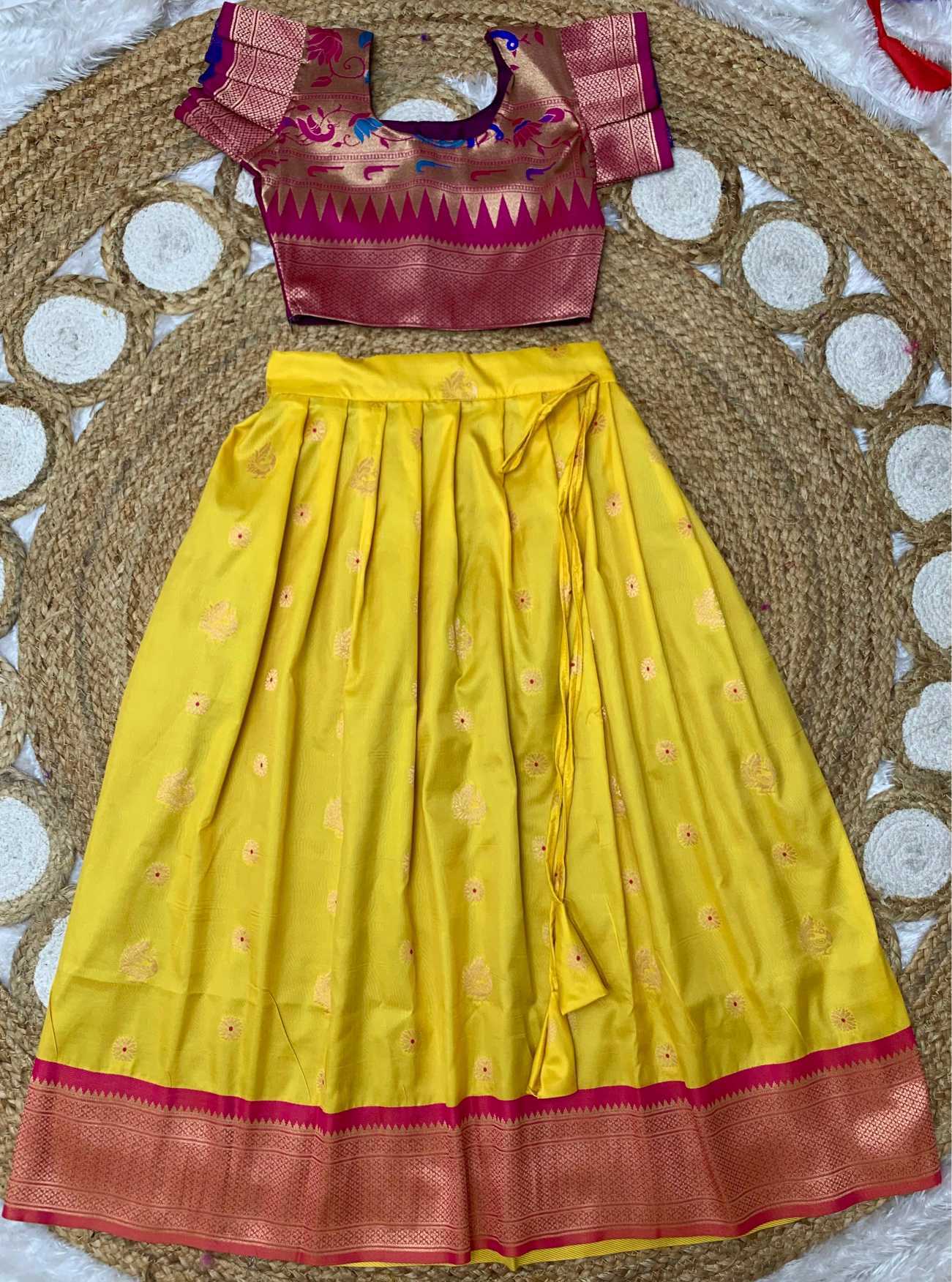 Ynf Soft Silk KESH685 Baizeenah Kids Wear Wholesale Kids Lehenga Kids Lehenga Choli Baby Girl Lehenga Manufacturer- Kids Exports