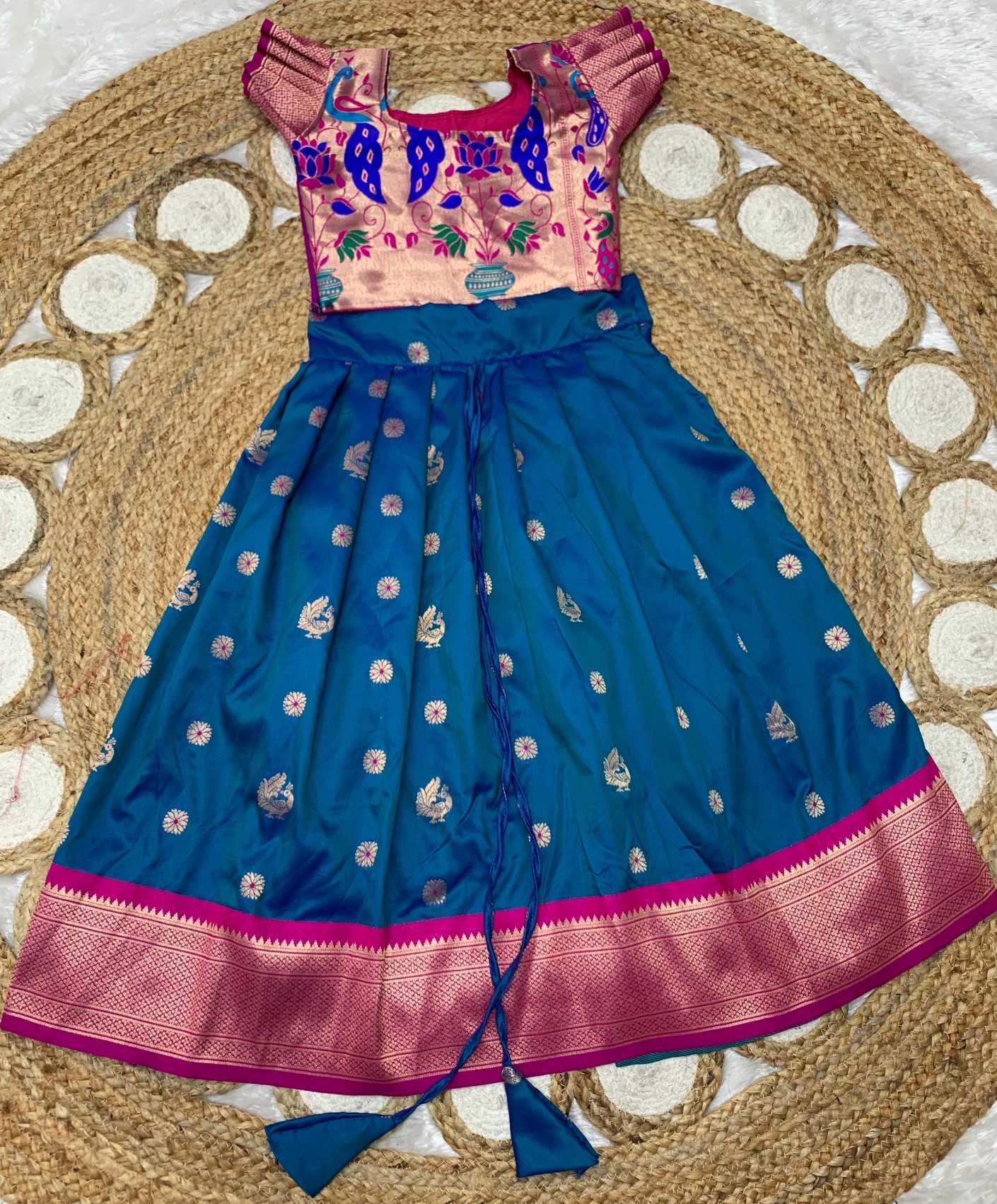 Ynf Soft Silk KESH685 Baizeenah Kids Wear Wholesale Kids Lehenga Kids Lehenga Choli Baby Girl Lehenga Manufacturer- Kids Exports