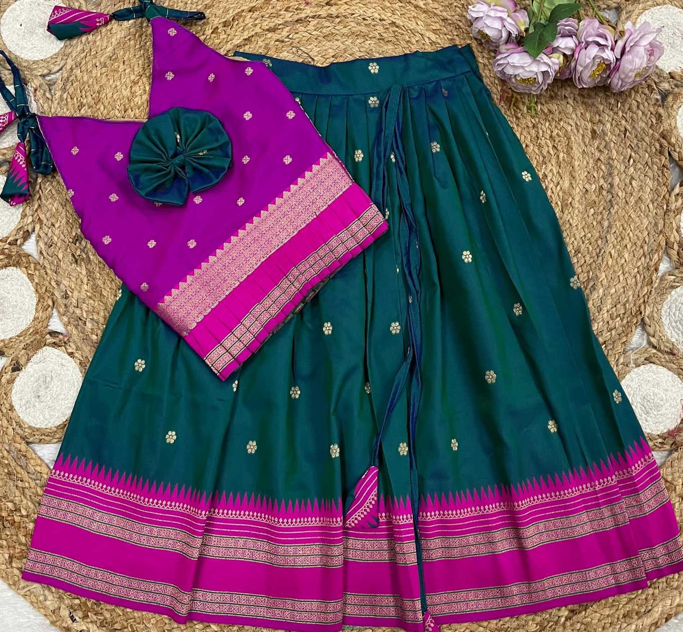 Ynf Soft Silk KESH685 Devarika Kids Wear Wholesale Kids Lehenga Kids Lehenga Choli Baby Girl Lehenga Manufacturer- Kids Exports