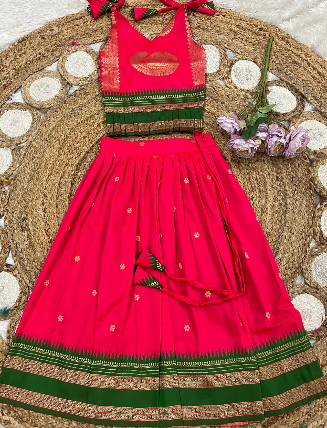 Ynf Soft Silk KESH685 Devarika Kids Wear Wholesale Kids Lehenga Kids Lehenga Choli Baby Girl Lehenga Manufacturer- Kids Exports