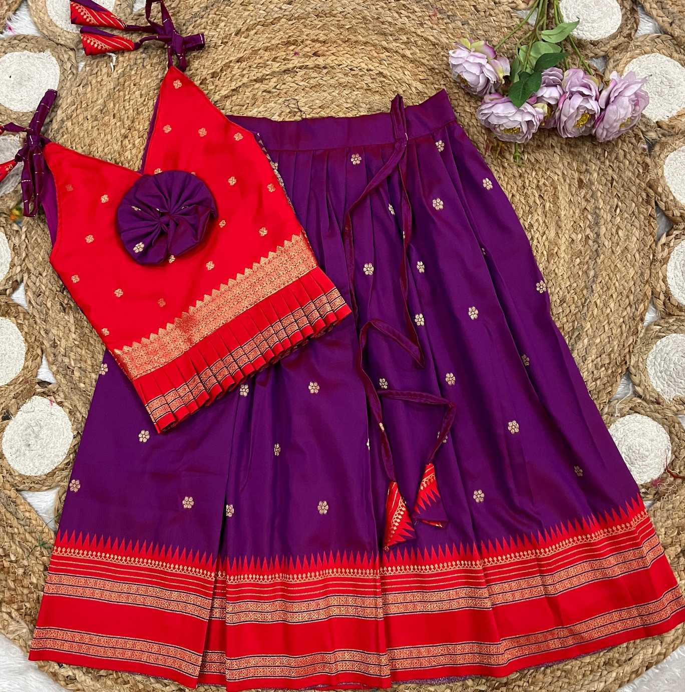 Ynf Soft Silk KESH685 Devarika Kids Wear Wholesale Kids Lehenga Kids Lehenga Choli Baby Girl Lehenga Manufacturer- Kids Exports