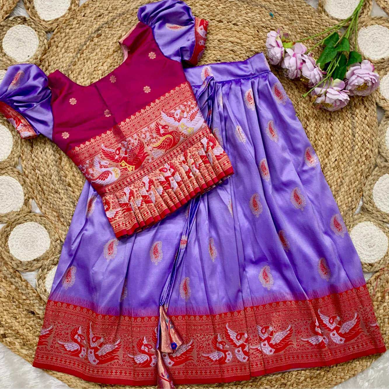 Ynf Soft Silk KESH685 Fariyaza Kids Wear Wholesale Kids Lehenga Kids Lehenga Choli Baby Girl Lehenga Manufacturer- Kids Exports