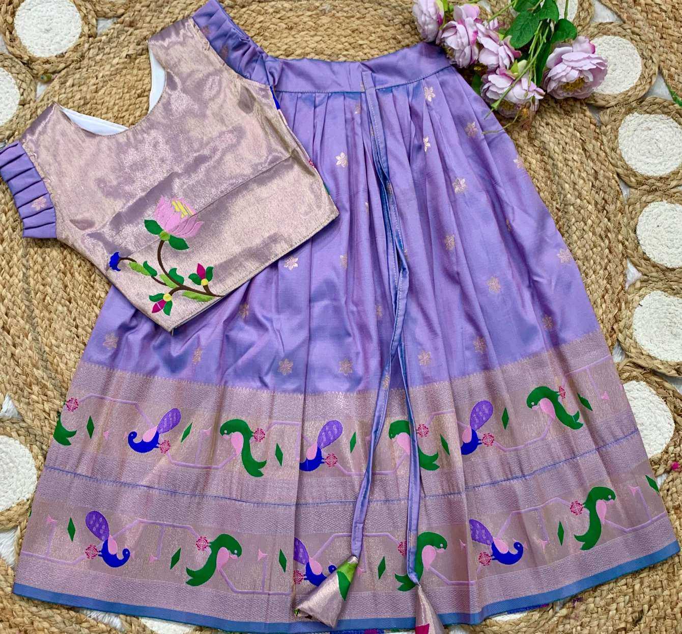Ynf Soft Silk KESH685 MAHARANI BORDER Kids Wear Wholesale Kids Lehenga Kids Lehenga Choli Baby Girl Lehenga Manufacturer- Kids Exports
