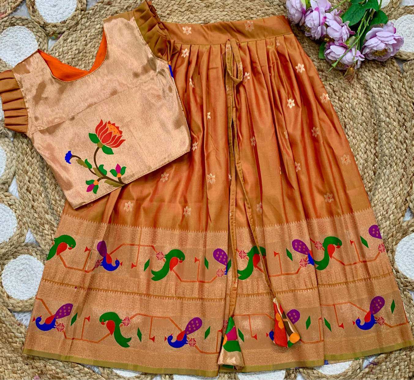 Ynf Soft Silk KESH685 MAHARANI BORDER Kids Wear Wholesale Kids Lehenga Kids Lehenga Choli Baby Girl Lehenga Manufacturer- Kids Exports