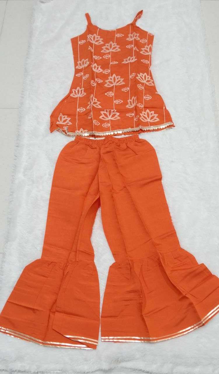 Ynf Viscose Rayon KESH552 Kids Wear Wholesale Kids Top & Pant Kids Co-ord Set Kids Party Wear Ethnic Manufacturer- Kids Exports