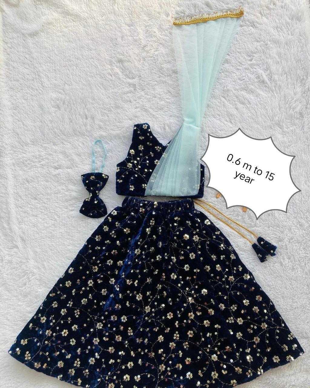 Ynf Cotton RIN235 BACK DORI Kids Wear Wholesale Kids Gown Kids Designer Frock Kids Party Wear Ethnic Manufacturer- Kids Exports